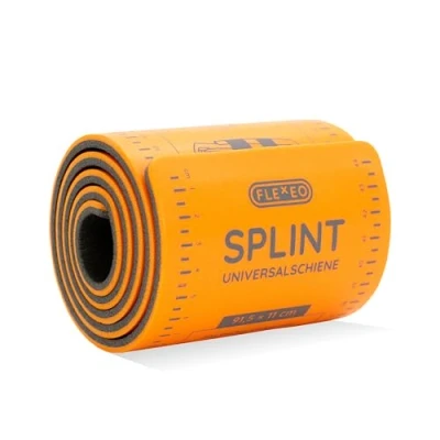 Abbildung von FLEXEO Splint Schiene (gerollt) 91,4 x 11 cm zur Fixierung und Stabilisierung von Verletzungen Immobilisationsschiene ist Röntgenstrahlendurchlässig, zuschneidbar wiederverwendbar