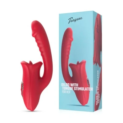 Abbildung von Teazers Dildo Mit Klitorisstimulator