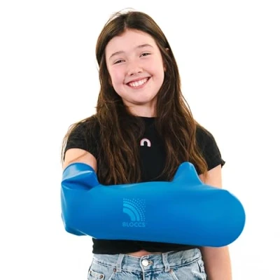 Abbildung von Bloccs Wasserdichter Armprotektor für Gipsverbände #CA79 L Kinder (L)
