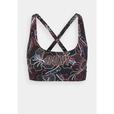 Abbildung von Roxy Active Bralette Bikinitop, Damen, Größe: Small, Anthracite