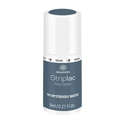 Abbildung von alessandro Striplac UV Nagellack Mysterious Water Schonend und langanhaltend Einfache Entfernung dank Peel Off Technologie Vegan tierversuchsfrei 8 ml