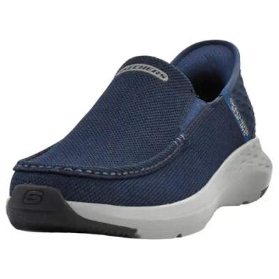 Abbildung von Skechers Herren Parson Ralven Slip On, Marineblaues Netzgewebe, 42 EU
