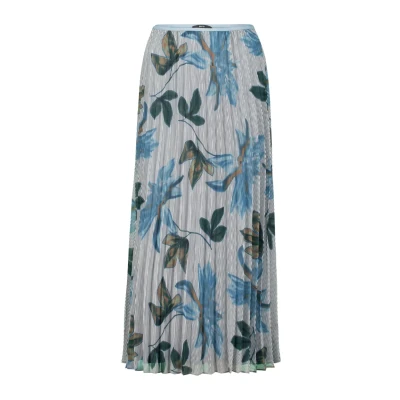 Abbildung von zero Alinienrock, Damen, Größe: 38, Creamblue
