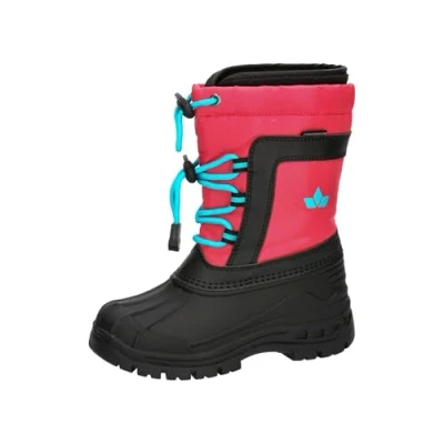 Abbildung von Lico Willi Schneestiefel, pink/schwarz/türkis, 28 EU