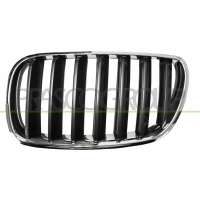 Abbildung von PRASCO BM8032024 Kühlergrill links dunkel, titan, chrom BMW: X3