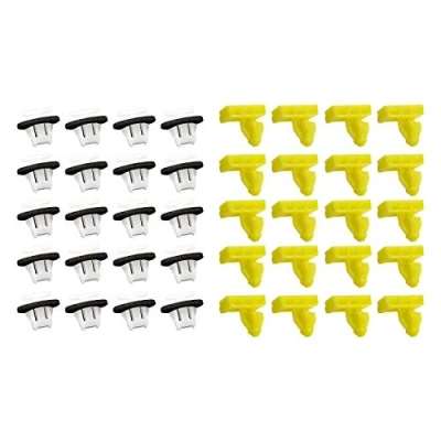 Abbildung von Create idea 40 Stück Auto Radlaufumrandung Verkleidungsklammern Kunststoff Halterung Befestigungen Clips 76847JG00A 76882JG10A