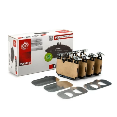 Abbildung von FERODO FDB4662 Bremsbelagsatz PREMIER ECO FRICTION für Verschleißwarnanzeiger vorbereitet ohne Zubehör BMW: 3 Touring, Saloon, 1 Hatchback