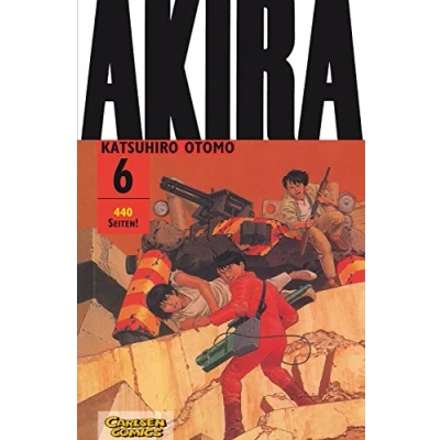 Abbildung von Akira 6: Original Edition Dystopischer SciFi Manga Klassiker über eine Gruppe von Jugendlichen im postapokalyptischen Neo Tokyo großformatige Neuausgabe