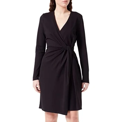 Abbildung von comma Jerseykleid, Damen, Größe: 36, Schwarz