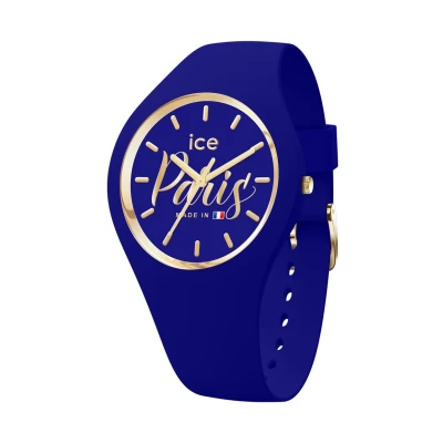 Abbildung von Ice WATCH cocorico Paris Midnight Blue Blaue Damenuhr mit Silikonarmband 023249 (Small)
