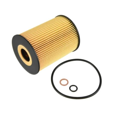 Abbildung von FEBI BILSTEIN 177174 Ölfilter mit Dichtring Dichtungen Filtereinsatz BMW: 5 Saloon, Touring, 6 Coupe
