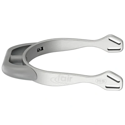 Abbildung von Sprenger Sporen Fairrider Halb Flach Silber/Silber 20mm