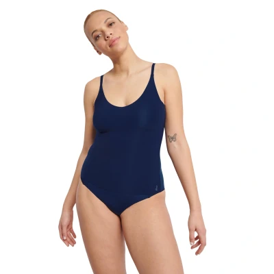 Abbildung von sloggi Damen Zero Feel 2.0 Spaghetti Top, Navy Blue, L