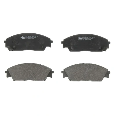 Abbildung von ATE 13.0460 5920.2 Bremsbelagsatz mit akustischer Verschleißwarnung HONDA: CRX 2, CIVIC 4 Hatchback, 6 Fastback