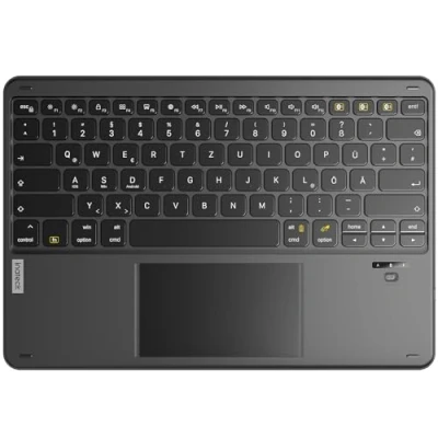 Abbildung von Inateck Tablet Tastatur mit Touchpad, Bluetooth kompatibel Android/iOS Systeme/Smartphones/Windows PC/iPad, KB01103