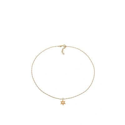 Abbildung von Elli STAR Astro Halskette goldcoloured, Damen, Größe: 36, Gold coloured