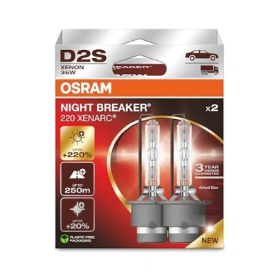 Abbildung von OSRAM 66240XN2 2HB Glühlampe, Fernscheinwerfer D2S 85V 35W