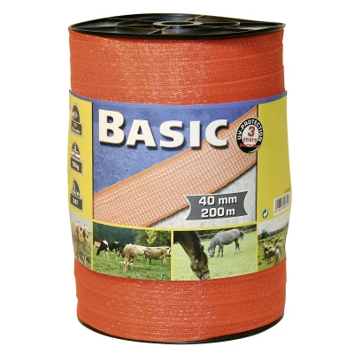 Abbildung von Ako Weidezaunband Basic Orange 200m 20mm