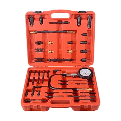 Abbildung von DAYUAN Kompressionstester Kit Kompressionsdruckprüfer Zylinderdruckmessgerät Set für Benzin und Diesel Motoren 0 40 Bar 600 PSI