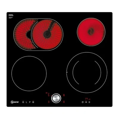 Abbildung von Neff T16PT76X0 Elektrokochfeld N70 / 60cm TwistPad Bräterzone Glaskeramik flächenbündig, Schwarz