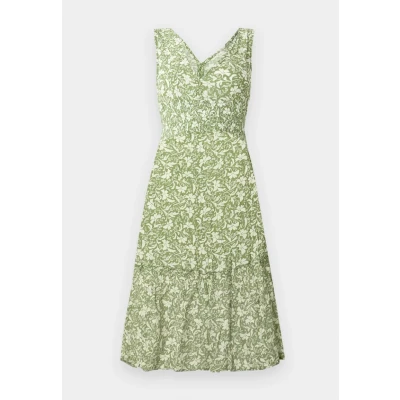 Abbildung von ONLY Onlfernanda LIFE LONG Dress Maxikleid Hedge green, Damen, Größe: XS, green