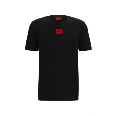 Abbildung von HUGO Diragolino Tshirt basic, Herren, Größe: XS, Black