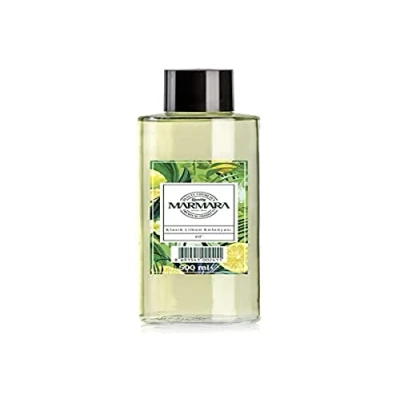 Abbildung von MARMARA Limon Kolonya 80 500ml Splash Glasflasche Eau de Cologne After Shave Rasierwasser Zitronenduft Kölnischwasser Classik Lemon Duftwasser für Damen und Herren