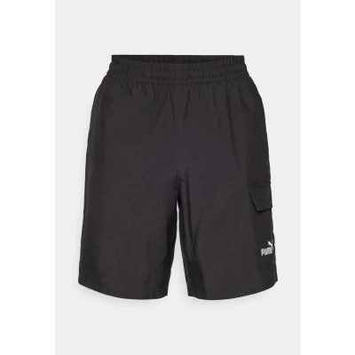Abbildung von PUMA Herren ESS No. 1 Logo Woven Cargo Shorts 9&quot; Gewebte Shorts, Black,