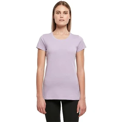 Abbildung von Build Your Brand Damen BB012 Ladies Basic Tee T Shirt, Lilac, M