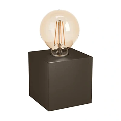 Abbildung von Eglo 43549 Tischleuchte PRESTWICK 2 bronze dunkel E27 1X40W L:10cm B:10cm H:10cm mit Kabelschalter