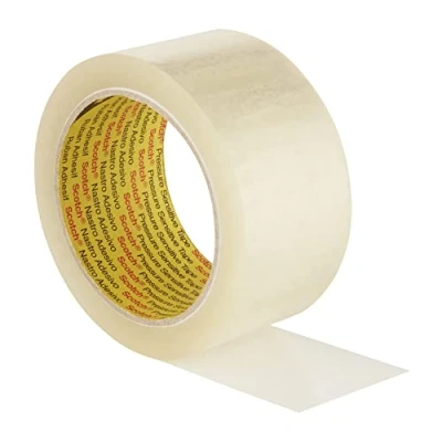 Abbildung von 3M Verpackungsklebeband 309 Transparent, Paketklebeband, Packband, 50 mm x 66 m, 6 Rollen