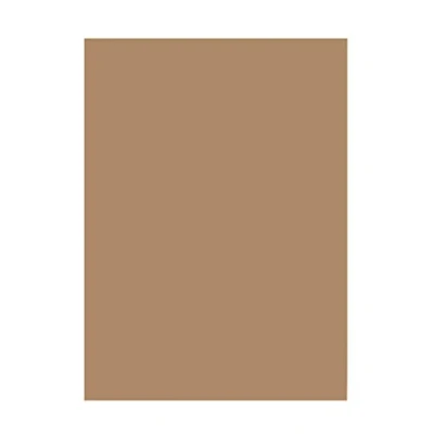 Abbildung von folia 6375 Tonpapier rehbraun, DIN A3, 130 g/qm, 50 Blatt zum Basteln und kreativen Gestalten von Karten, Fensterbildern für Scrapbooking