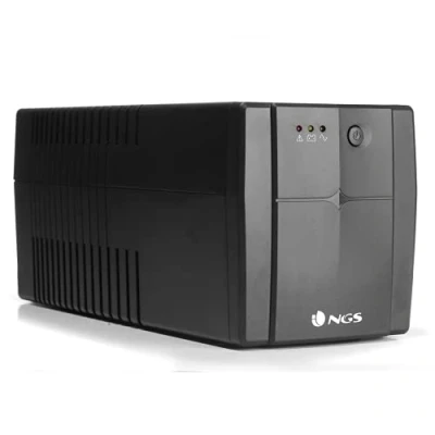 Abbildung von NGS FORTRESS1500V2 Unterbrechungsfreie Stromversorgung USV, Off Line UPS 1200 VA, konstante Ausgangsspannung 720W für 4 Schuko Steckdosen