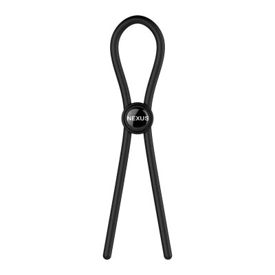 Abbildung von Nexus Forge Verstellbarer Penisring Schwarz