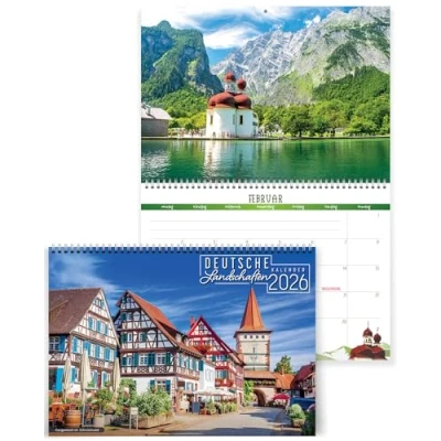 Abbildung von Deutsche Landschaften Kalender 2025, Wunderschöner 2025 Wandkalender mit atemberaubenden Fotos von Deutschland, Just Cards