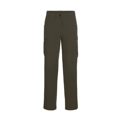 Abbildung von Jack Wolfskin YUMA Stoffhose, Damen, Größe: 36, Obsidian moss