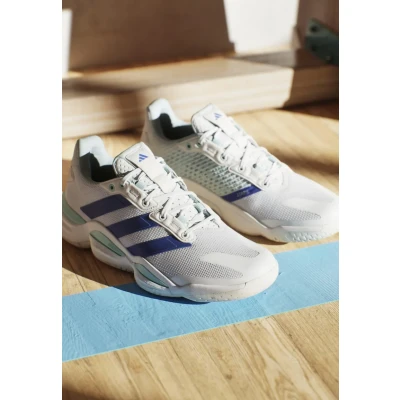 Abbildung von adidas Performance Stabil Volleyballschuh Cloud white lucid blue semi flash aqua, Größe: 44, aqua Schuhe