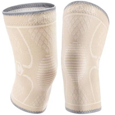 Abbildung von CAMBIVO 2 x Kniebandage Damen Männer, Orthopädische hilfreich Erholung bei Meniskusriss, ACL und Arthritis, Bandage Knie für Laufen, Wandern, Joggen, Sport, Volleyball