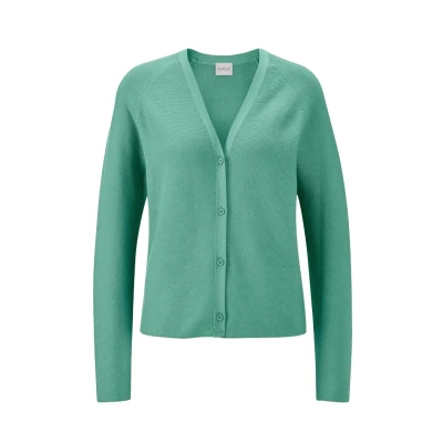 Abbildung von Madeleine MIT Vausschnitt Strickjacke, Damen, Größe: 34, Peppermint
