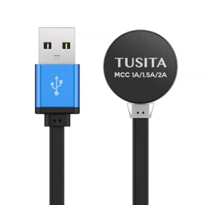 Abbildung von TUSITA MCC3 Magnetisches Ladekabel Kompatibel mit Olight Schwarz Upgraded 50CM