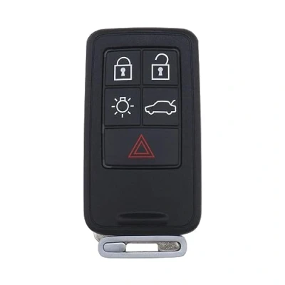 Abbildung von YINETTECH Auto 5 Tasten Fernbedienung Klappschlüsselgehäuse für S60 S80 V40 V60 V70 XC60 XC70 Ersatz Kfz Schlüsselanhängergehäuse