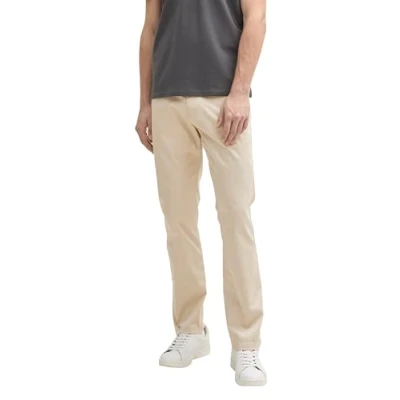 Abbildung von TOM Tailor Stoffhose, Herren, Größe: 34x32, Light cashew beige