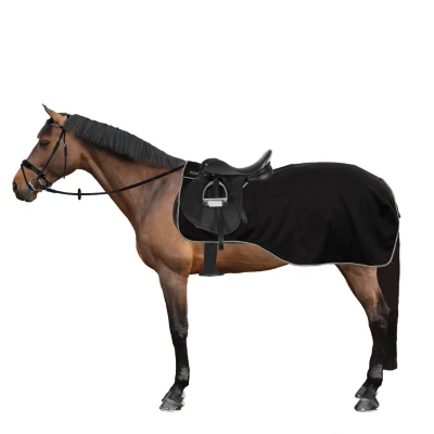 Abbildung von BR Ausreitdecke Classicsoftshell Schwarz 115/155