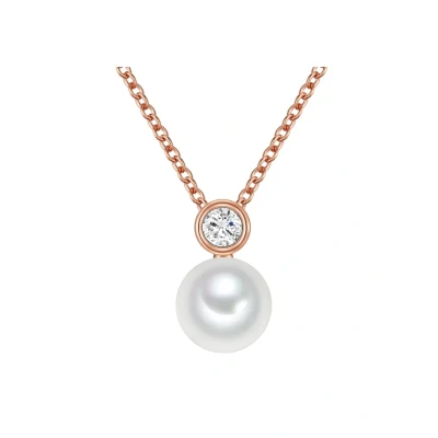 Abbildung von Valero Pearls Halskette, Damen, Größe: One Size, Roségold