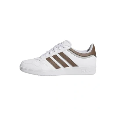 Abbildung von adidas Unisex Hoops 4.0 Shoes Schuhe, FTWR White/Earth strata/Grey Two