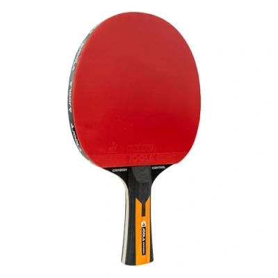 Abbildung von JOOLA 54190 Tischtennisschläger CARBON CONTROL ITTF zugelassener Tischtennis Schläger für Fortgeschrittene Spieler Carbowood Technologie
