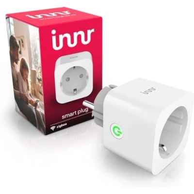 Abbildung von Innr Smart Steckdose, Funktioniert mit Hue*, Home Assistant und SmartThings, Zigbee Repeater, Smarte Steckdose Strommessung, Alexa 1 Pack