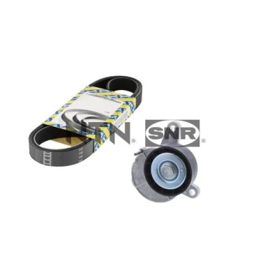 Abbildung von SNR KA857.18 Keilrippenriemensatz AUDI: A4 B8 Avant, Saloon, A6 C7 VOLKSWAGEN: Sharan II, Tiguan I, Passat Variant