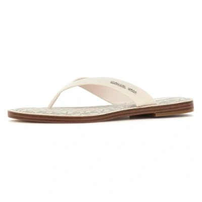 Abbildung von Michael Kors KOKO Zehentrenner, Damen, Größe: 39, Light cream Schuhe