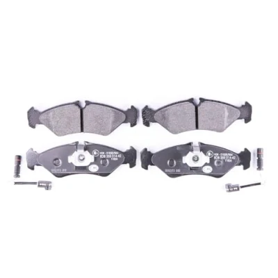 Abbildung von HELLA 8DB 355 014 421 Bremsbelagsatz inkl. Verschleißwarnkontakt VOLKSWAGEN: LT 28 35 II Minibus, 46 2 Kasten, MERCEDES BENZ: Sprinter T Van